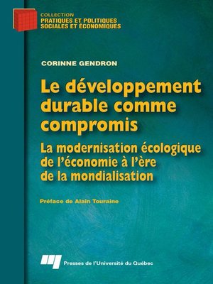 cover image of Le développement durable comme compromis